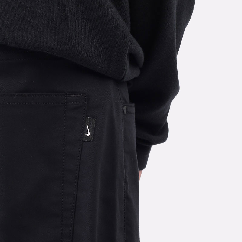 мужские черные брюки Nike Slim-Fit 5-Pocket Golf Trousers 891924-010 - цена, описание, фото 5